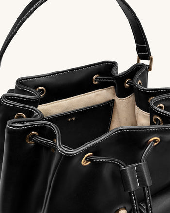 Harper Zaino con Tasca a Fibbia - Nero