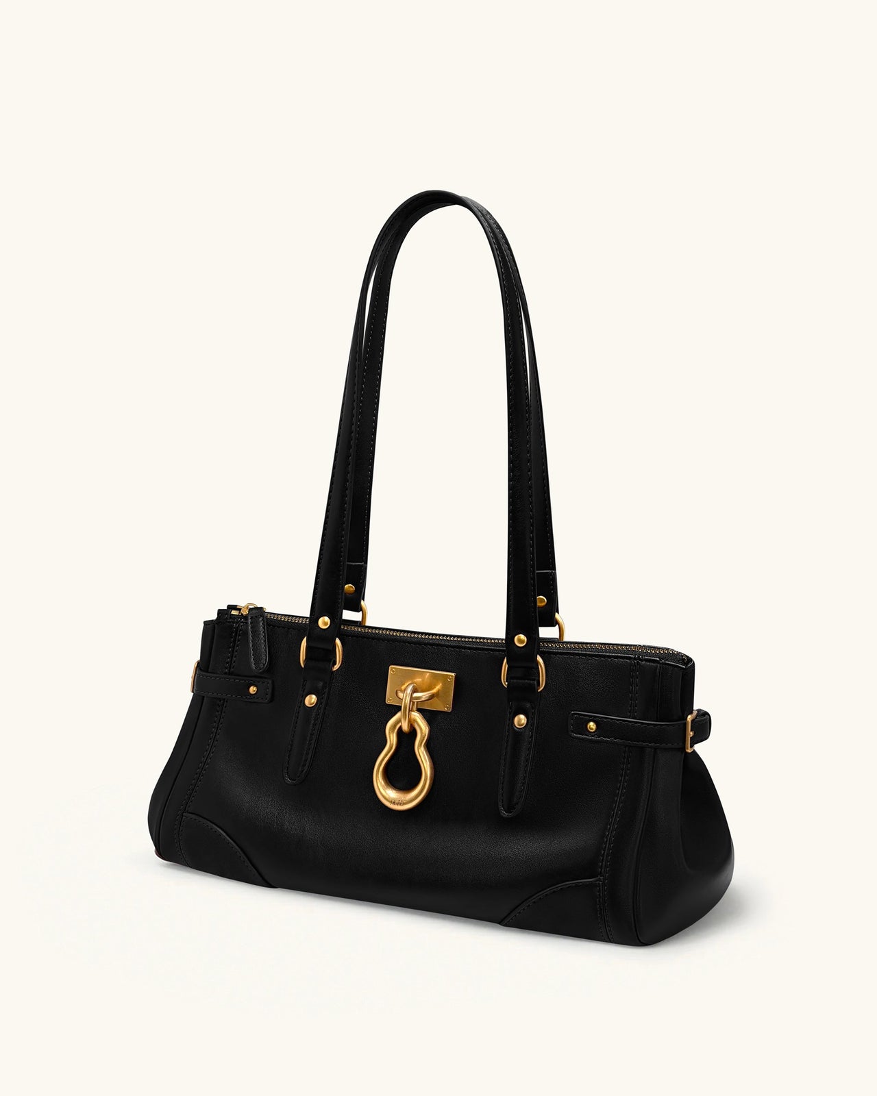 Borsa Tote Allungata Yvette - Nero