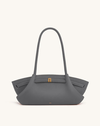 Hana Borsa shopper ampia - Grigio