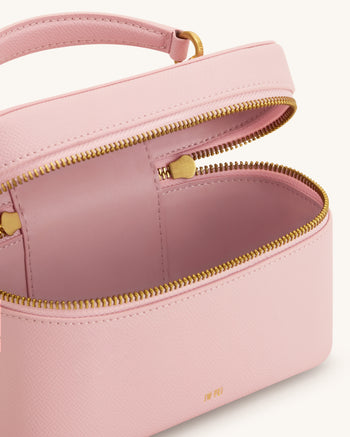 Cleo Borsa a mano a scatola - Rosa