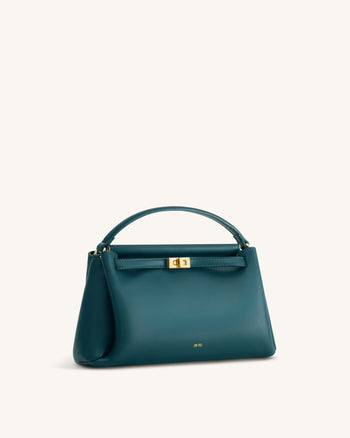 Carmen Borsa a mano - Verde petrolio
